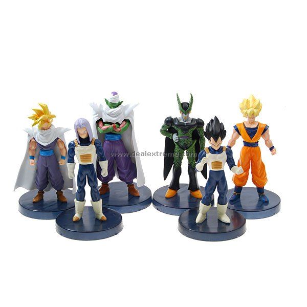 Pack 3 - 6 Figuras DBZ