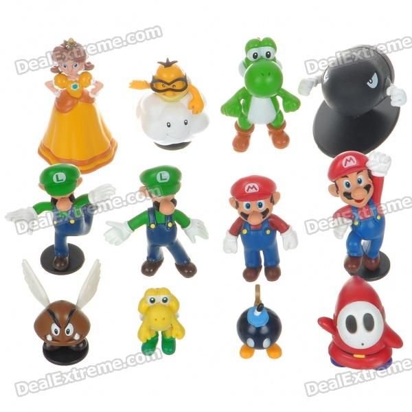 Pack 1 Mario - 12 Figuras